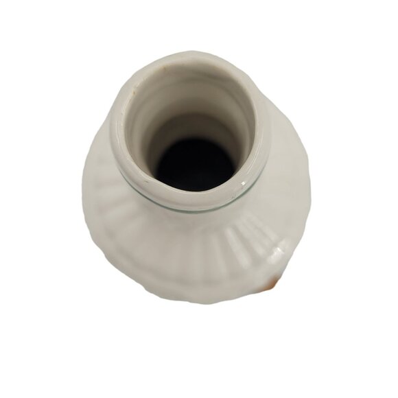 Hand-Painted Ceramic Bottle With Floral Design & Cork Lid By Zrike - Picture 7 of 10